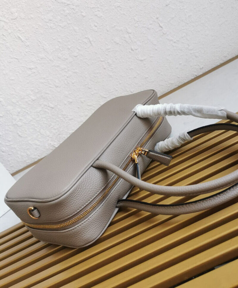 Prada Medium Leather Top-handle Bag 1BB126